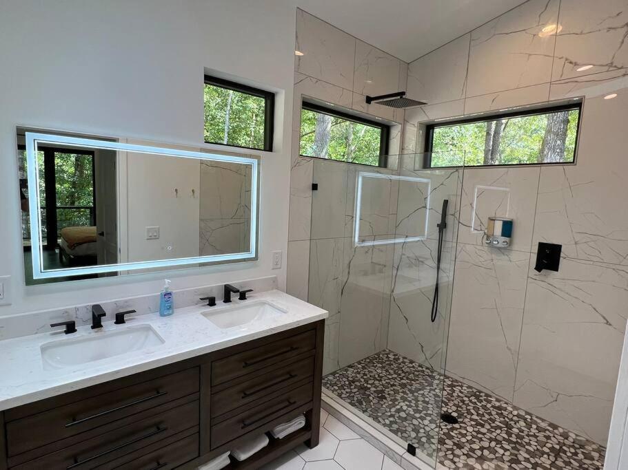 Villa Modern Mountain Getaway With Hot Tub, Fire Pit Sautee Nacoochee Esterno foto